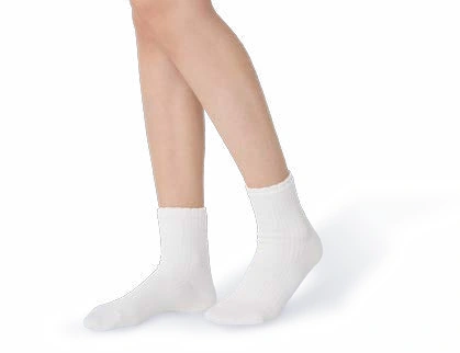 Lady’s Ribbed Room Socks LS034, foto katalog