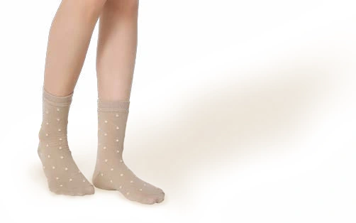 Lady’s Polka Dot Socks LS036, foto katalog