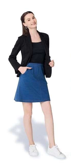 Denim Skirt OC023, foto katalog