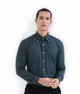 Men’s Long-Sleeve Collar Shirt OC034, foto katalog