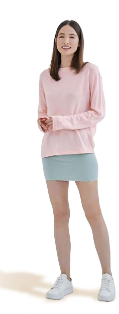 Boat Neck Sweater OC052, foto katalog