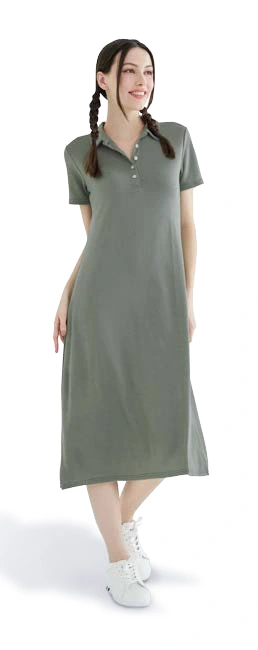 Polo Long Dress OC063, foto katalog