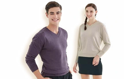 Lady’s V-Neck Sweater OC075, foto katalog