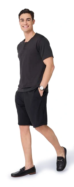 Henley Neck T-Shirt OC080, foto katalog