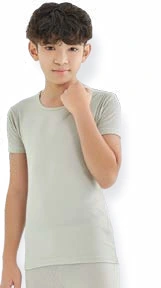 Kid’s Short-Sleeve Undershirt (Unisex) UW321, foto katalog